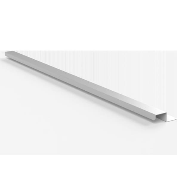 Dripping Shield, 1 in. H x 36 in. W x 3 in. L, Steel, Stainless Steel